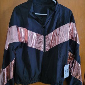 Zyia pink shine block jacket